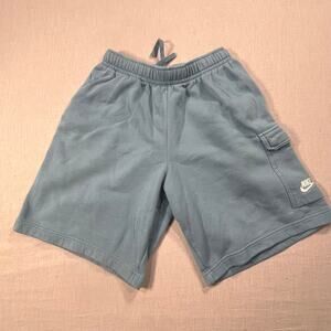 Nike Sky Blue Shorts Men’s Small Soft Athleisure Sweat Lounge Pocket
